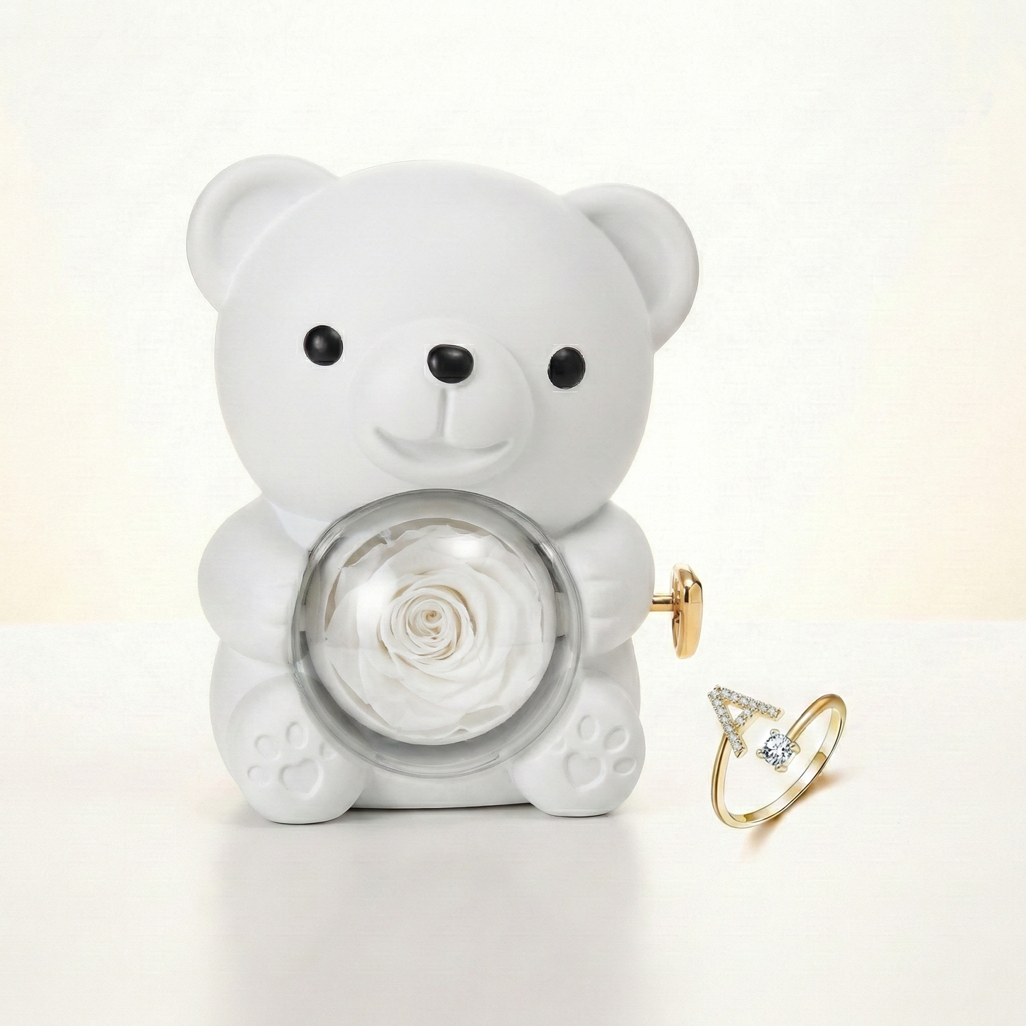 Ours éternel & bague personnalisée