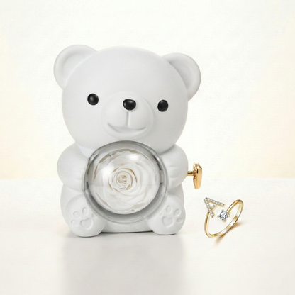 Ours éternel & bague personnalisée