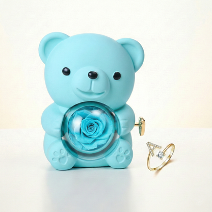 Ours éternel & bague personnalisée